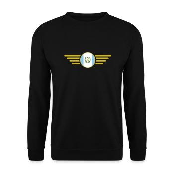 J’aime le Guatemala, Style Design T-Shirt - Sweat-shirt Unisexe - noir - Devant - Alina (178cm) & Michal (187cm)