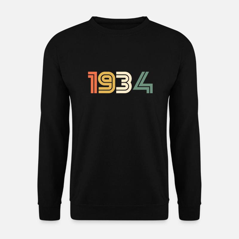 Sport Jahrgang 1934 - Unisex Pullover - Schwarz