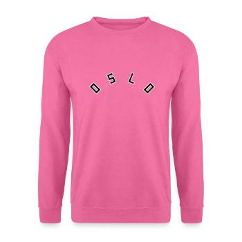 Oslo - Sweat-shirt Unisexe - rose - Devant