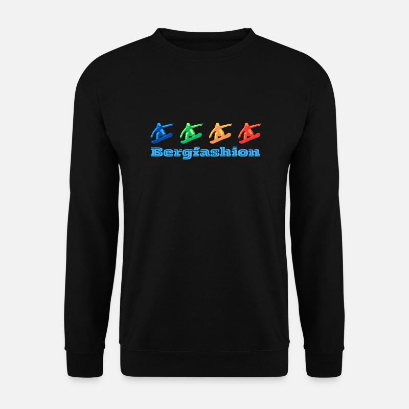 Bergfashion Colours 2 - Unisex Pullover - Schwarz