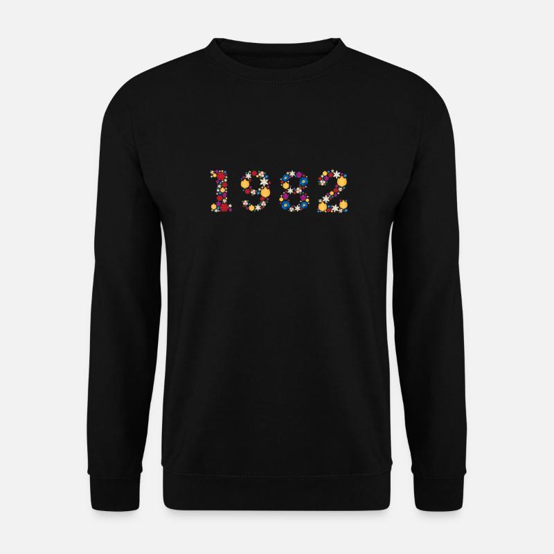 Flowers 1982 - Unisex Pullover - Schwarz