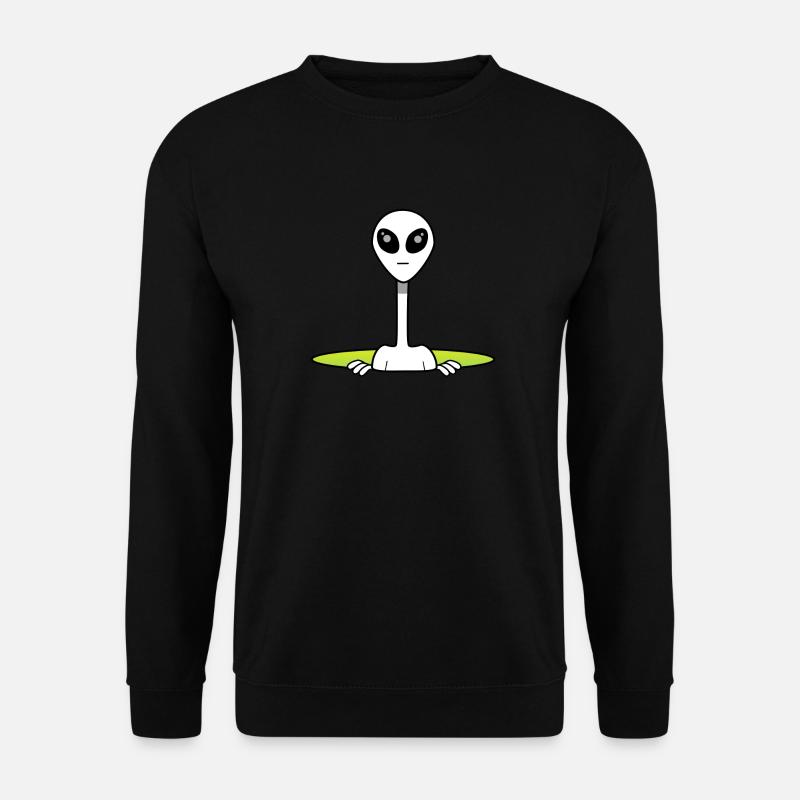 Alien de l’espace - Sweat-shirt Unisexe - noir