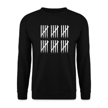 Nombre d’anniversaires 13e anniversaire 13 ans Bday - Sweat-shirt Unisexe - noir - Devant - Alina (178cm) & Michal (187cm)