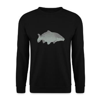 Carpe - Sweat-shirt Unisexe - noir - Devant - Alina (178cm) & Michal (187cm)