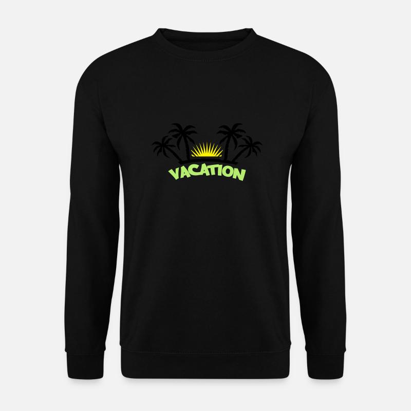 vacation3 - Unisex Sweatshirt - black