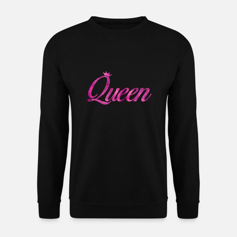 Königin - Unisex Pullover - Schwarz