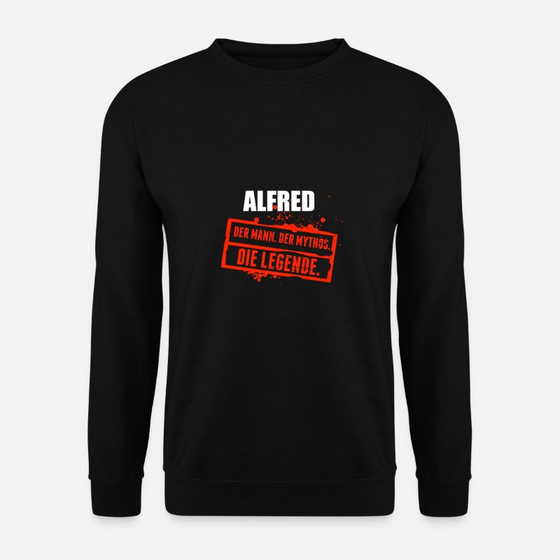 alfred 70 - Unisex Pullover - Schwarz