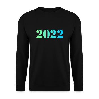 2022 - Unisex Sweatshirt - black - Front - Alina (178cm) & Michal (187cm)