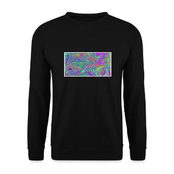 Bulle - Sweat-shirt Unisexe - noir - Devant - Alina (178cm) & Michal (187cm)