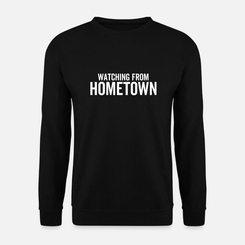 Watching From Hometown - Unisex Sweatshirt - black