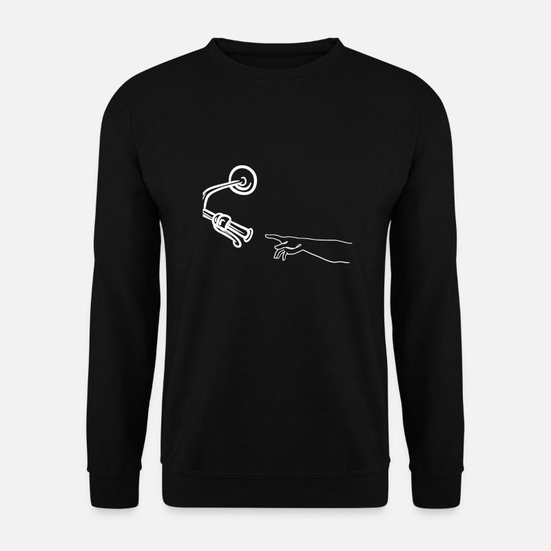 divine motorcycle - Unisex Sweatshirt - black