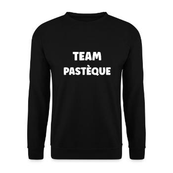 Team Pastèque - Sweat-shirt Unisexe - noir - Devant - Alina (178cm) & Michal (187cm)