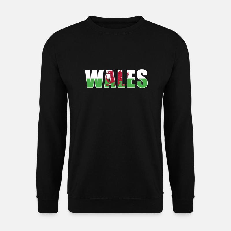 Wales Rugby - Unisex Sweatshirt - black