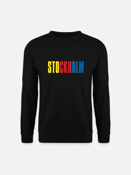 Stockholm - Unisextröja - svart