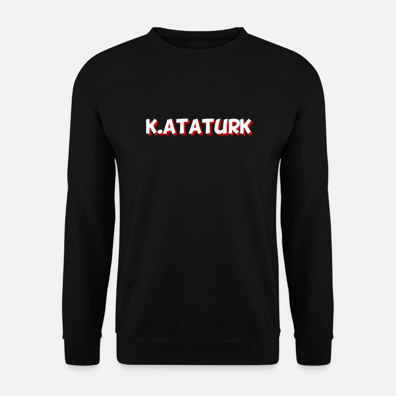 K.Atatürk - Unisex Pullover - Schwarz
