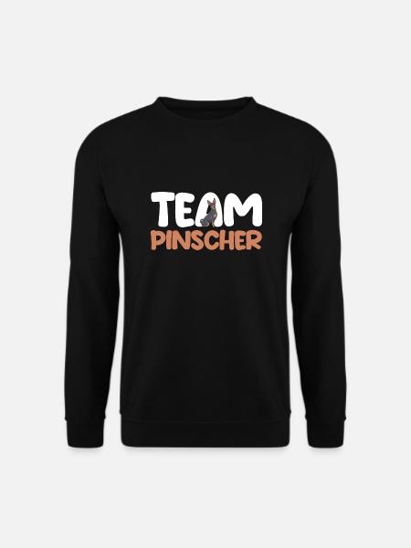 Hund Pinscher - Unisex Pullover - Schwarz