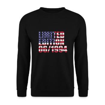 30th Anniversary Limited Edition USA 06/1994 - Unisex Sweatshirt - black - Front - Alina (178cm) & Michal (187cm)
