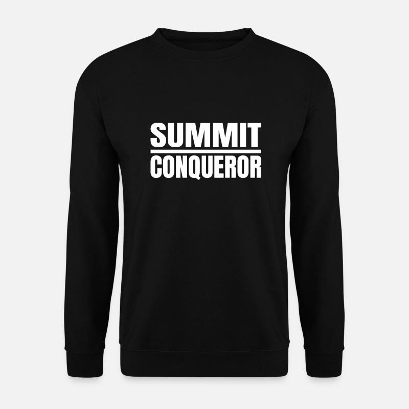 alpine climbing experiences - Unisex Pullover - Schwarz