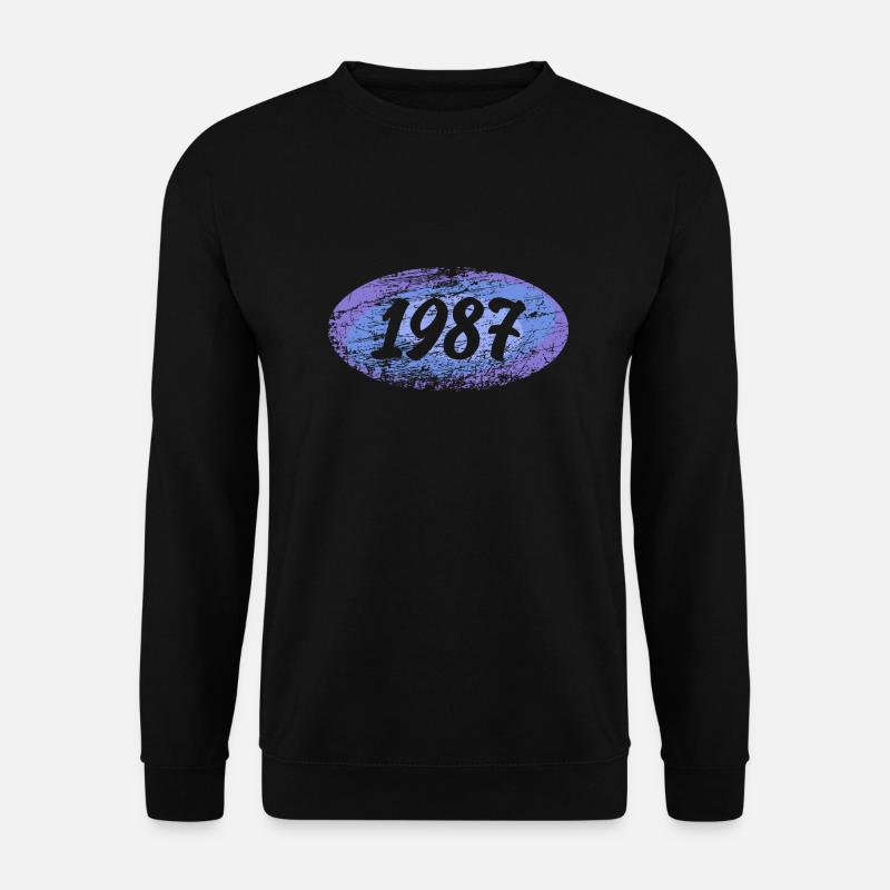 1987 1987 - Unisex Pullover - Schwarz