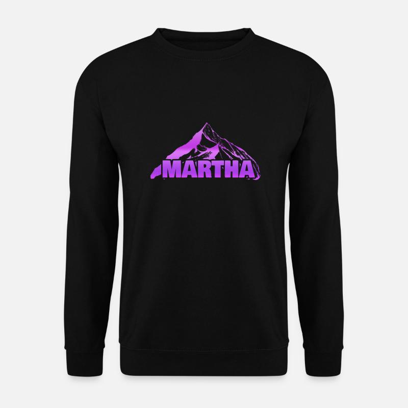 Martha - Unisex Sweatshirt - black