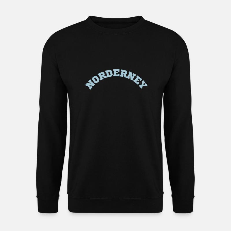 Norderney - Unisex Pullover - Schwarz