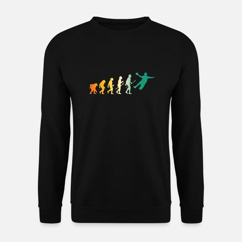 Handball Players Evolution Handball - Unisex Sweatshirt - black