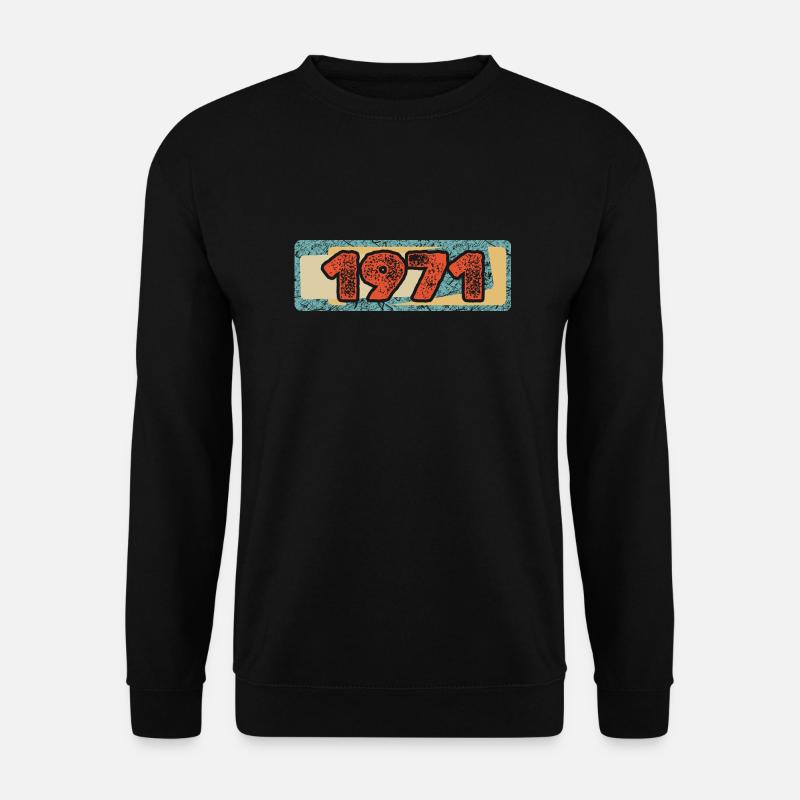 Year 1971 - Unisex Sweatshirt - black