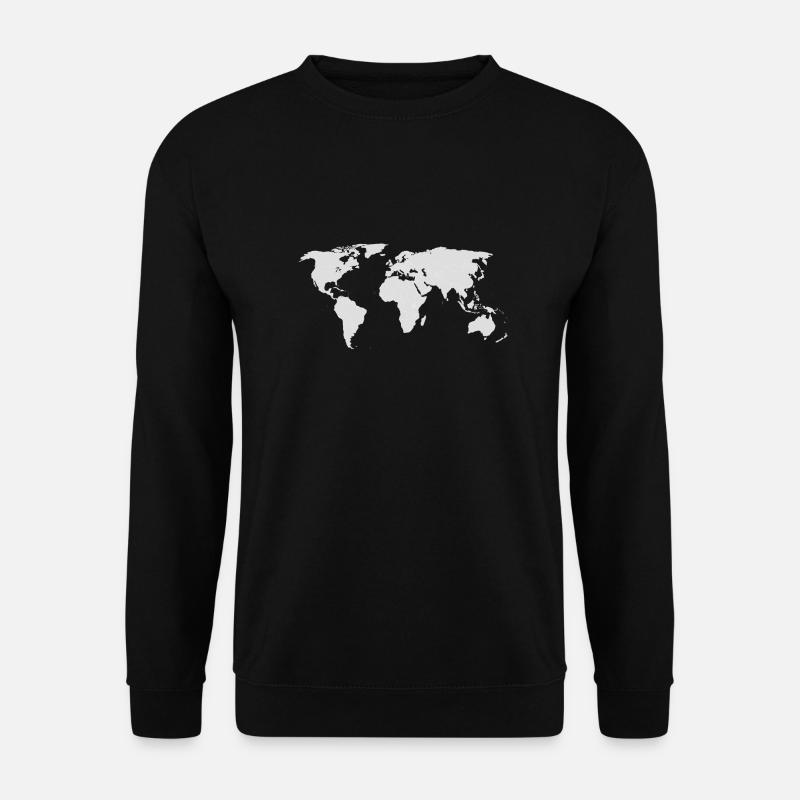 Welt T-Shirt - Unisex Pullover - Schwarz