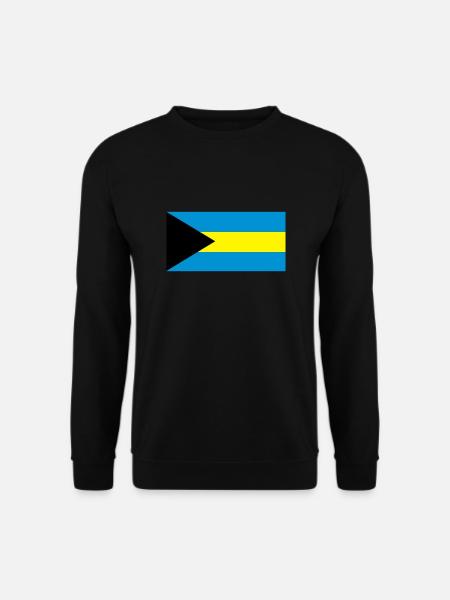 Bahamas Flagge - Unisex Pullover - Schwarz