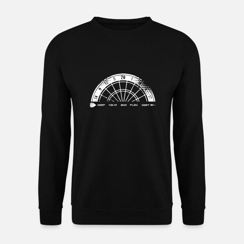 jeu de fléchettes - Sweat-shirt Unisexe - noir