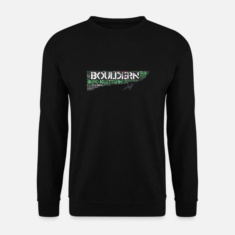 Bouldern Climbing Climbing Boulderer Idée cadeau - Sweat-shirt Unisexe - noir