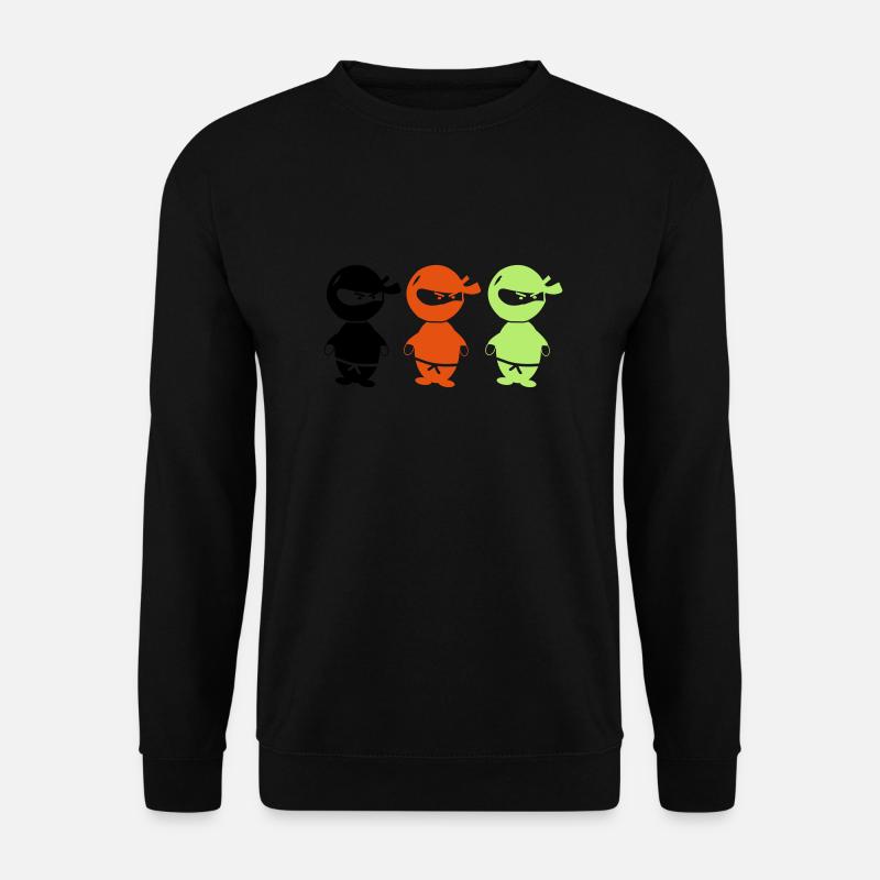 ninjas_002 - Unisex Pullover - Schwarz