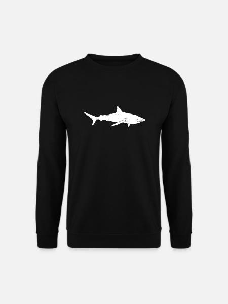 Shark Shirt, Hai, Haifisch Geschenkidee Hai Shirt - Unisex Pullover - Schwarz