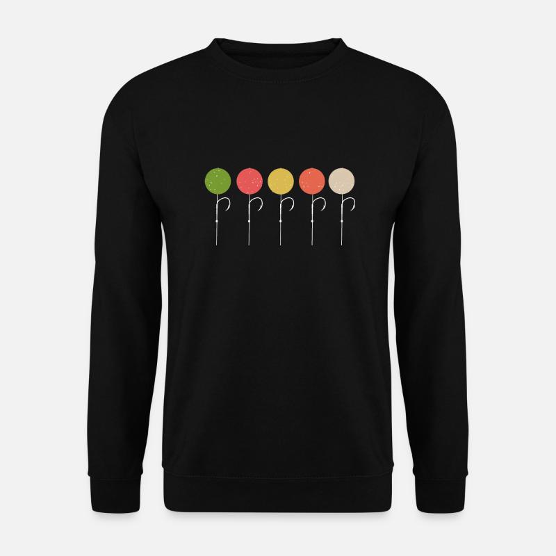Karpfen Karpfenangler Karpfenangeln Pop Up Boilie - Unisex Pullover - Schwarz