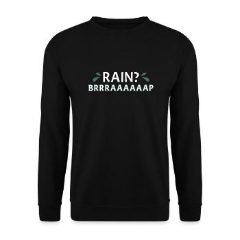 Balk? Brrraaaaaap Whitewater Kayaking - Unisex Sweatshirt - black - Front - Alina (178cm) & Michal (187cm)