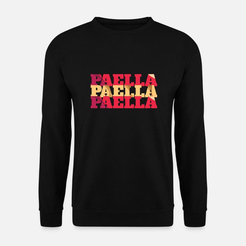 Paella - Unisex Pullover - Schwarz