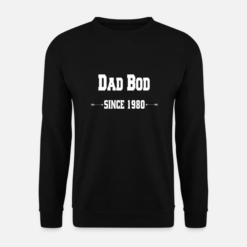 Dad Bod since 1980 - Unisex Sweatshirt - black