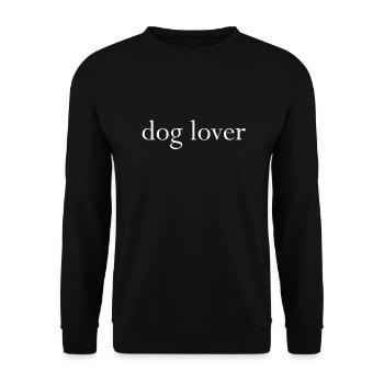 Hund Dog - Unisex Sweatshirt - black - Front - Alina (178cm) & Michal (187cm)
