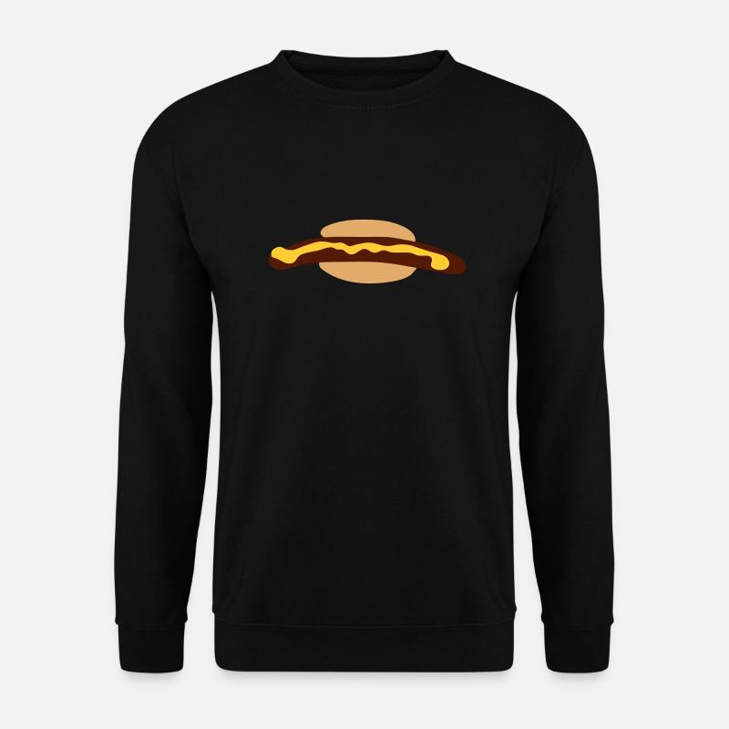 Hot Dog - Unisex Pullover - Schwarz