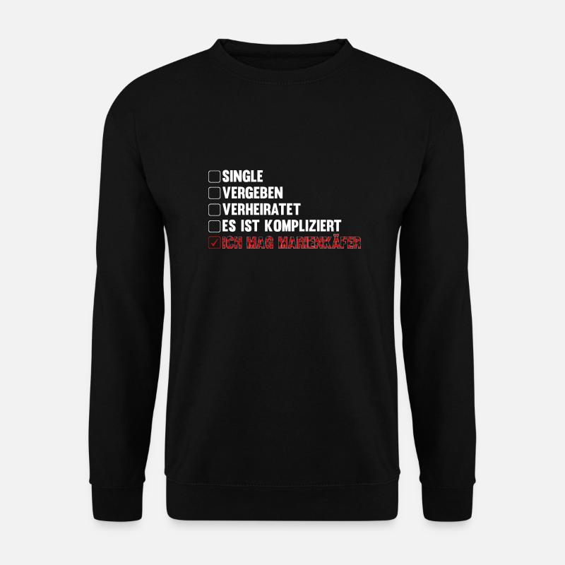Marienkäfer - Unisex Pullover - Schwarz