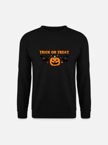 trick or treat - Unisex Sweatshirt - black