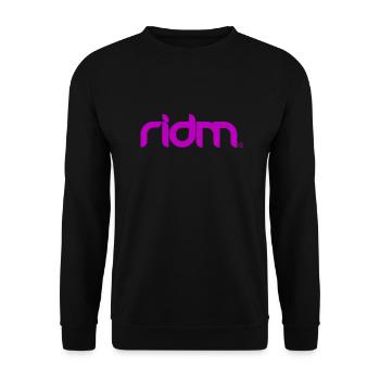 ridm pure - Unisex Pullover - Schwarz - Vorne - Alina (178cm) & Michal (187cm)