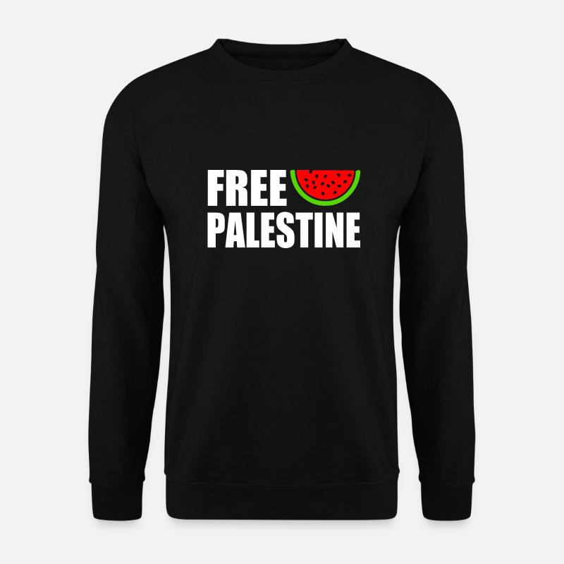 Free palestine - Unisex Pullover - Schwarz