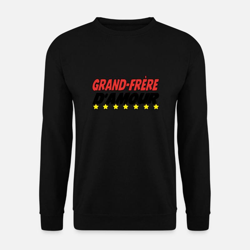 Großer verliebter Bruder - Unisex Pullover - Schwarz