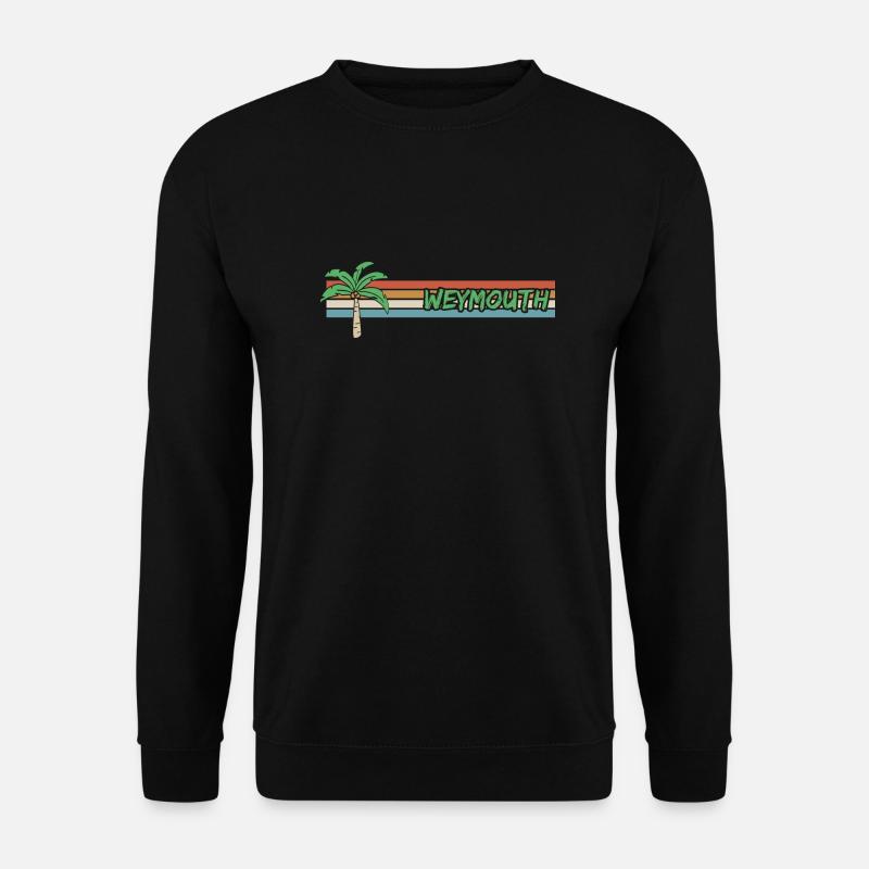 Weymouth als Urlaub - Unisex Pullover - Schwarz