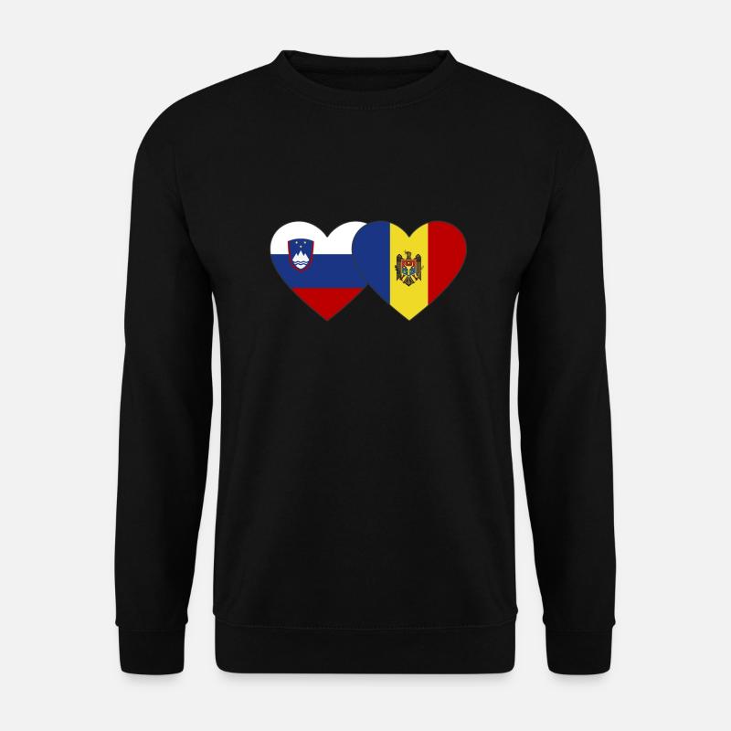 slowenisch Slovenija - Unisex Pullover - Schwarz