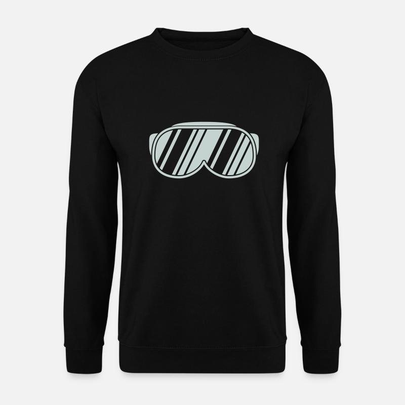 skibrille - Unisex Pullover - Schwarz
