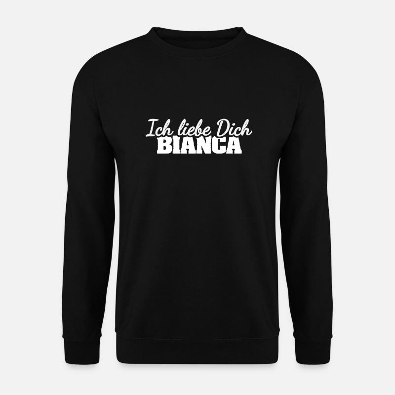 Dear Bianca, - Unisex Sweatshirt - black