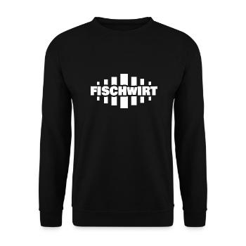 Geschenk für Fischwirt - Unisex Pullover - Schwarz - Vorne - Alina (178cm) & Michal (187cm)