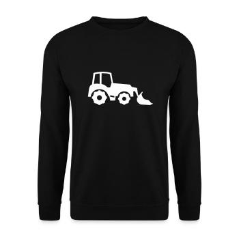 bagger - Unisex Pullover - Schwarz - Vorne - Alina (178cm) & Michal (187cm)